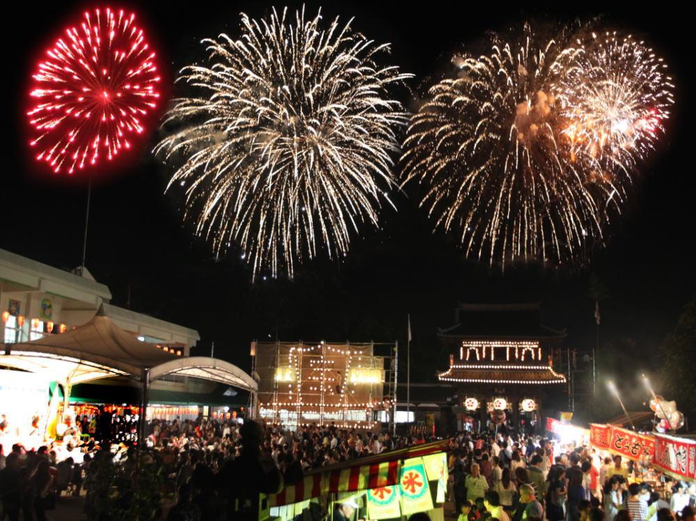 水田天満宮千燈明花火大祭