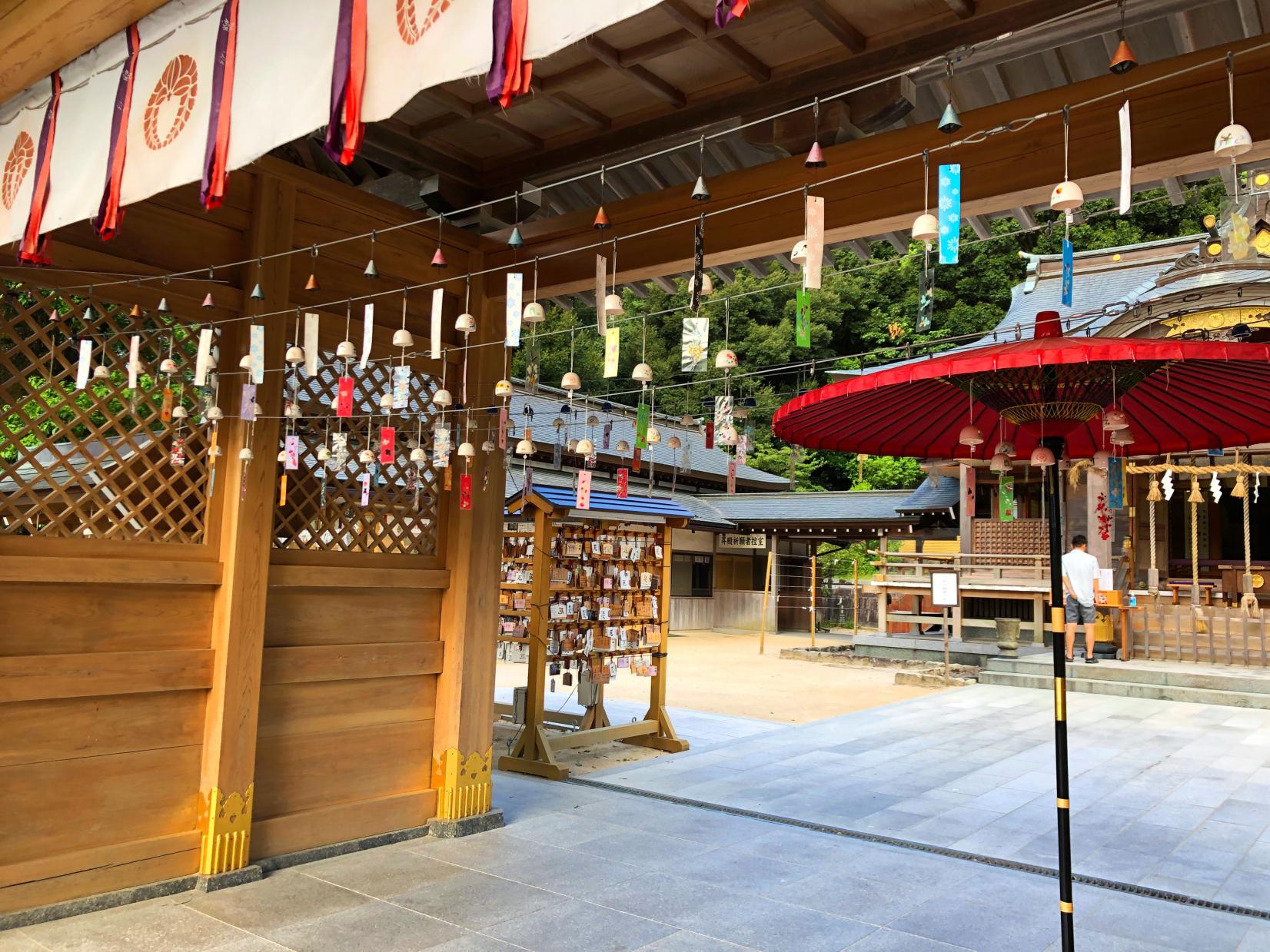 春日神社 風鈴飾り