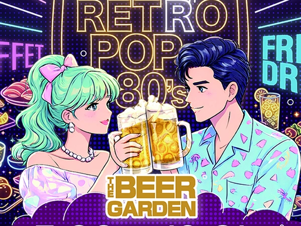 ホテルアークリッシュ豊橋「THE BEER GARDEN 2026 昭和ビア レトロポップ80’s」