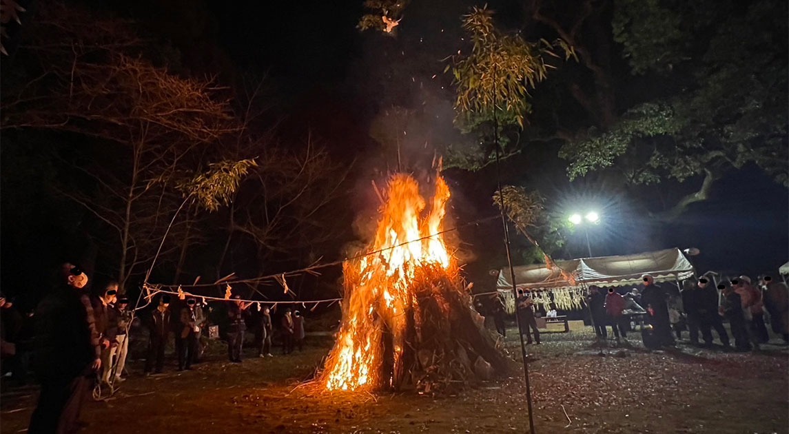 稲佐神社のお火たき祭