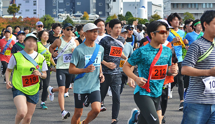 第16回ゆりかもめリレーマラソン ＜東京臨海広域防災公園＞